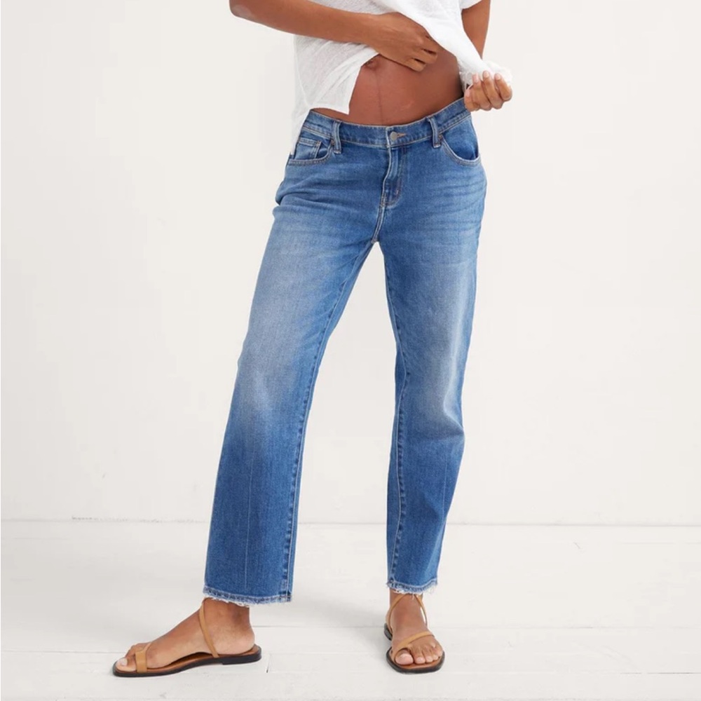 Hatch Blue Boyfriend Jeans